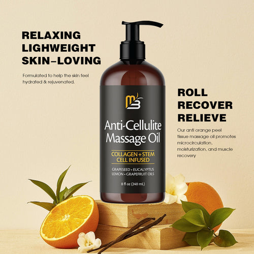 Premium Fascia Massage Oil & anti cellulite